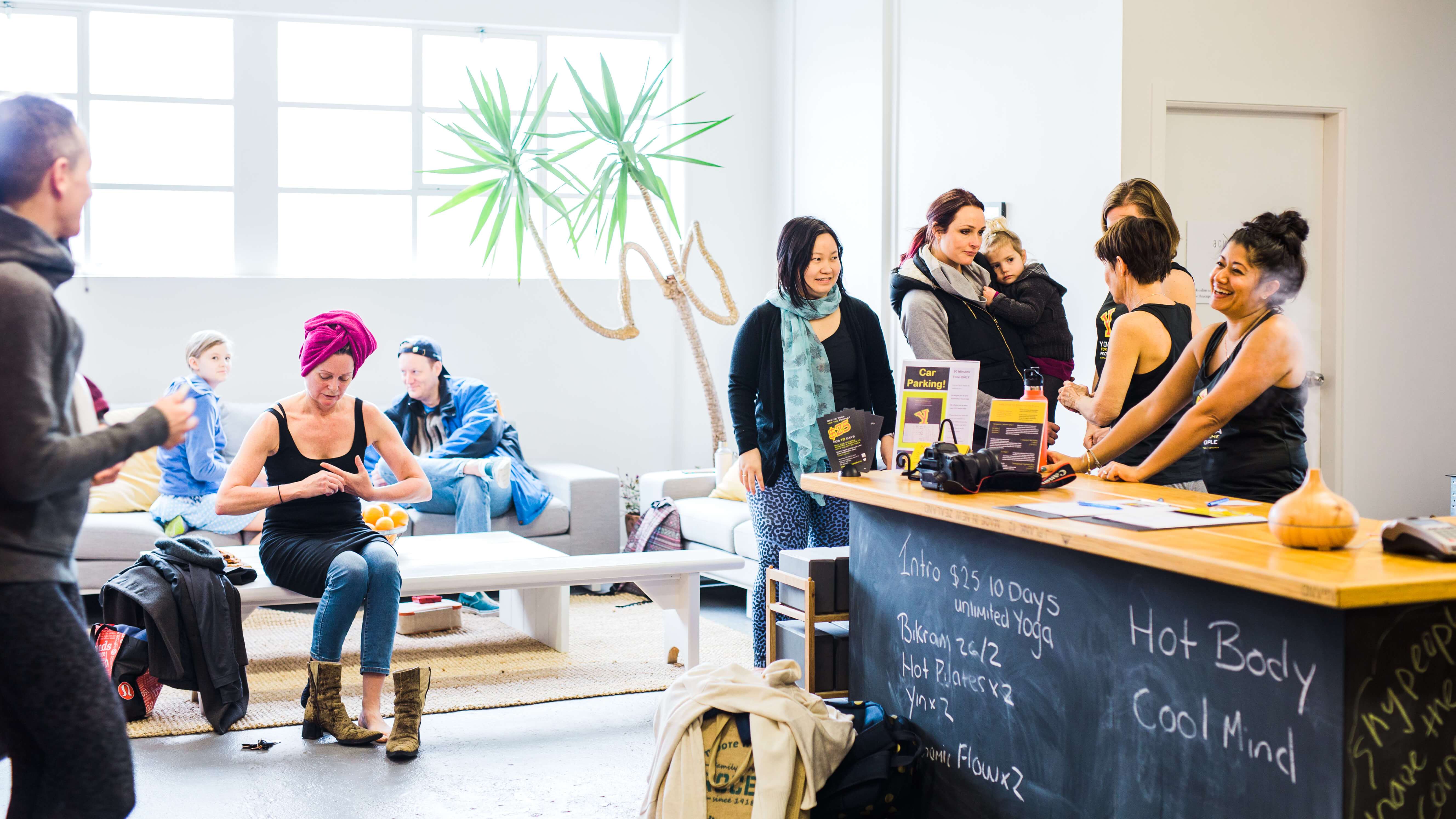 Our yoga studio in Wellington is a safe and welcoming space for all.