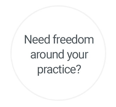 Need freedom around your practice? 